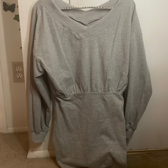 Grey Winter Dress - Picture 1 of 2